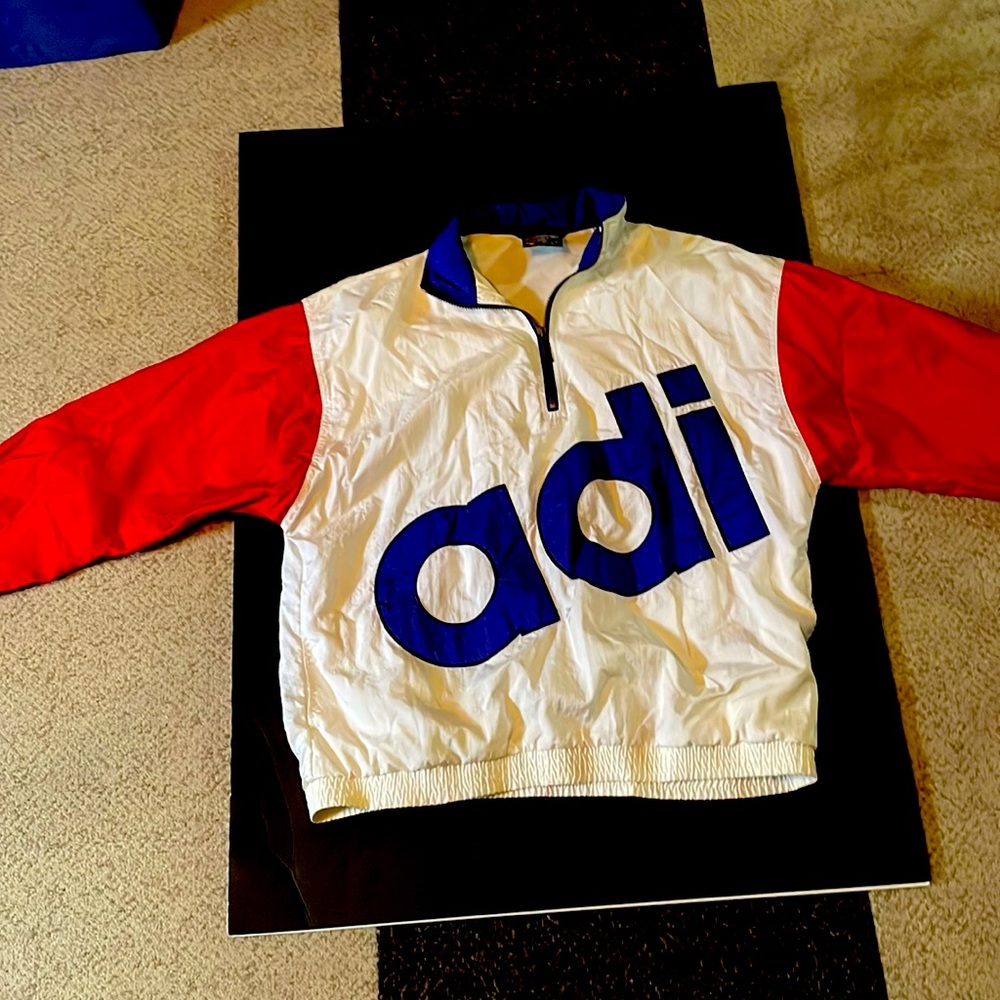 Vintage Addias starter jacket size L